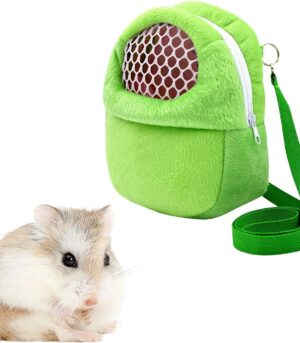 Portable Pet Carrier Bag, African Hedgehog Hamster Breathable Pet Carrier Handbags, Puppy Cat Travel Backpack (M)